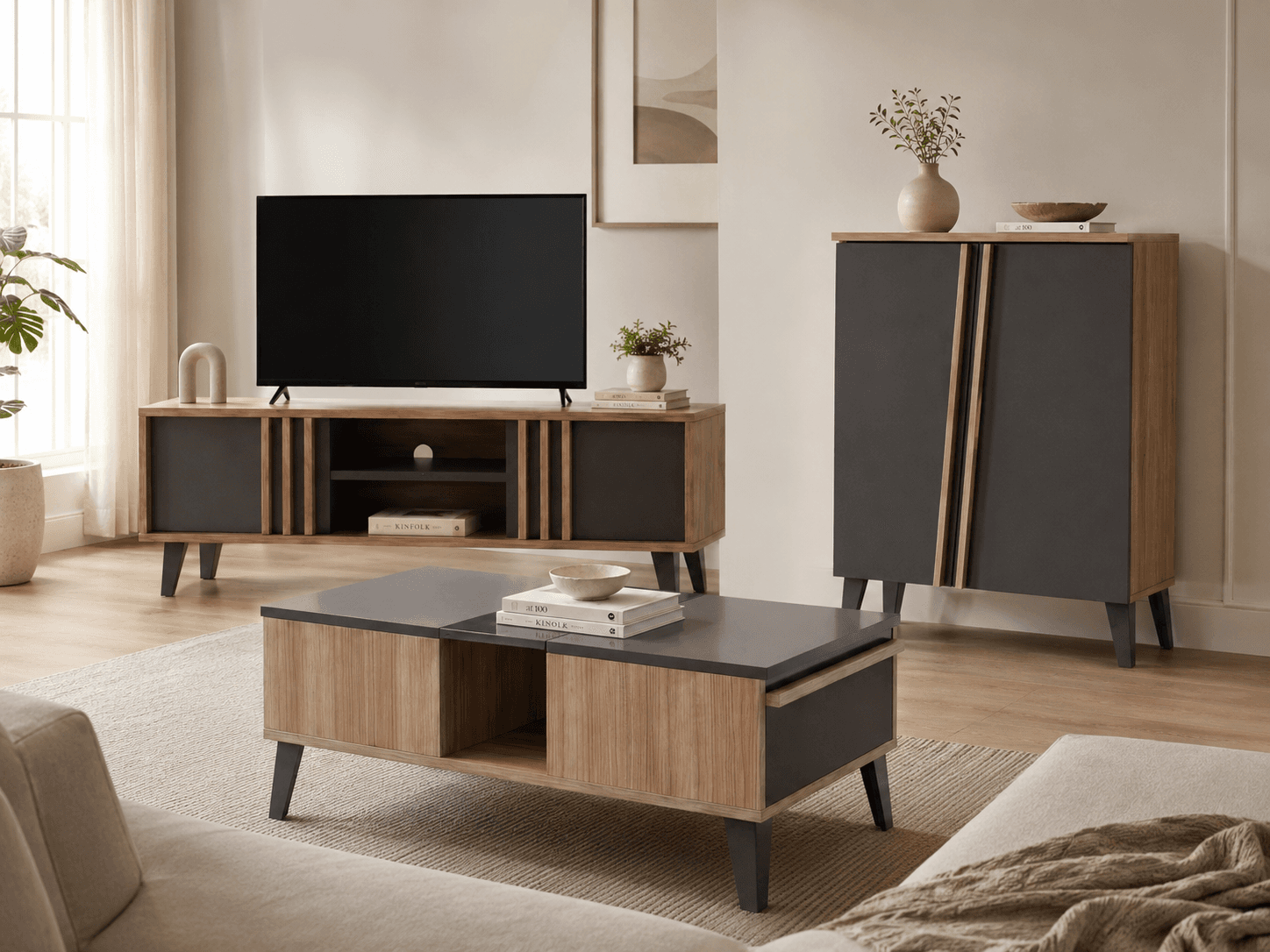 Anove Bundle Living Room Full Set angle