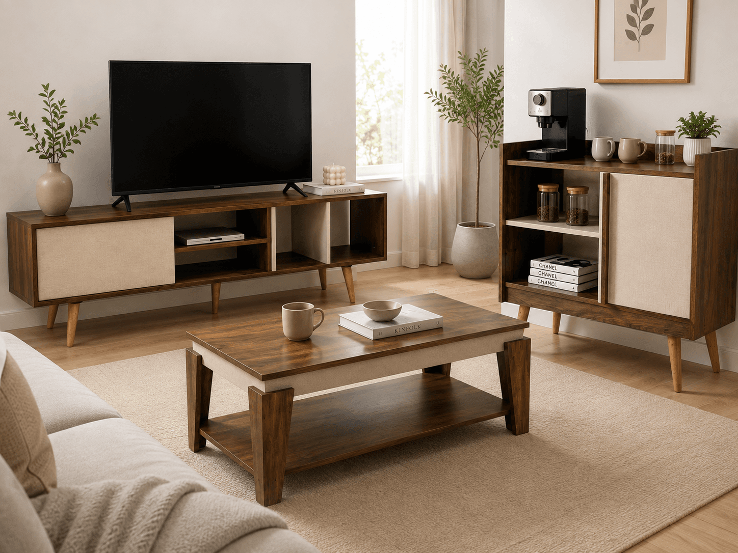 Naiy Bundle Living Room Full Set angle
